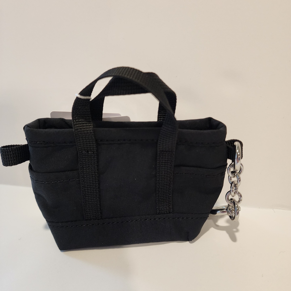 Lululemon Athletica Black Mini Tote with‎ Keychain - Picture 3 of 7